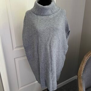 Gray Turtleneck Sweater for Women